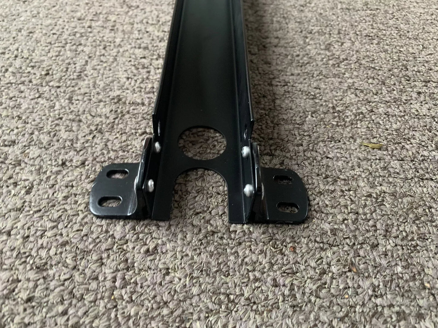 DOMETIC 9100/9200 POWER RV AWNING BACK CHANNEL 65.5/8 INCH BLACK OEM W/FASTENERS