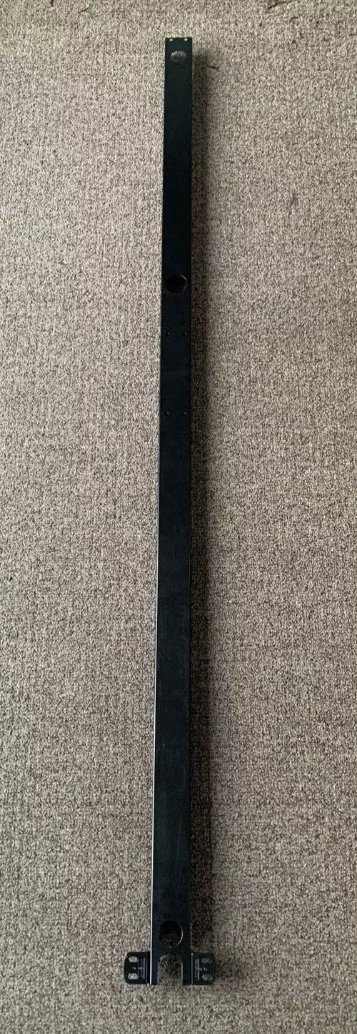 DOMETIC 9100/9200 POWER RV AWNING BACK CHANNEL 65.5/8 INCH BLACK OEM W/FASTENERS