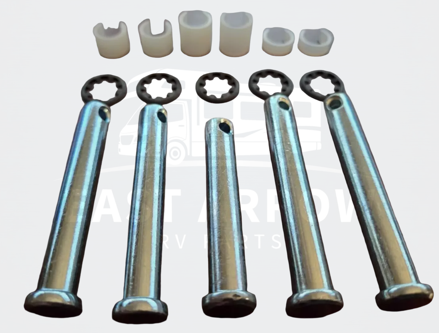 NEW DOMETIC 9100/9200 POWER RV AWNING PINS, SPACERS, AND PUSH NUTS KIT