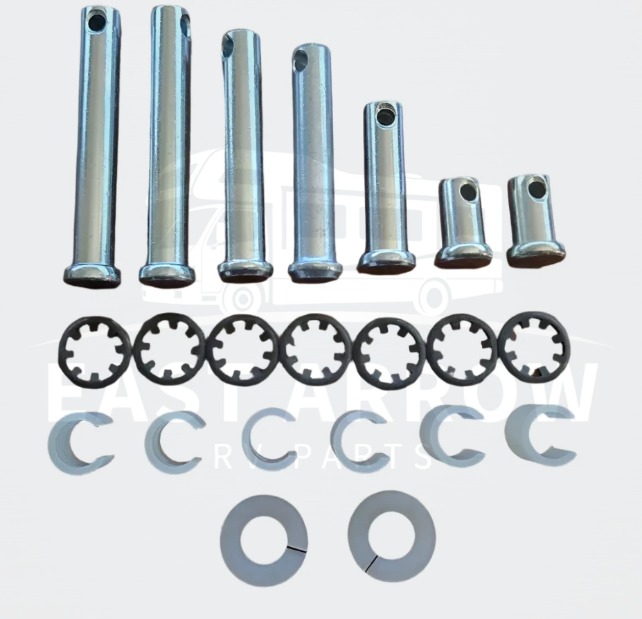 NEW Lippert Style Solera Awning Arm Repair Pin Kit for RV Camper W/ Spacers