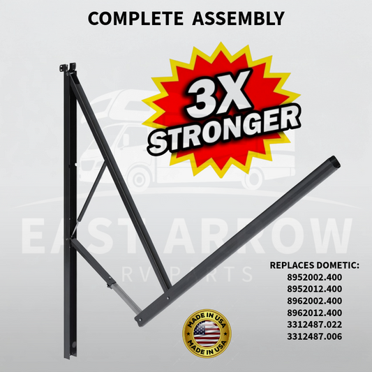 HEAVY DUTY DOMETIC STYLE 9100 / 9200 POWER RV PATIO AWNING ASSEMBLY